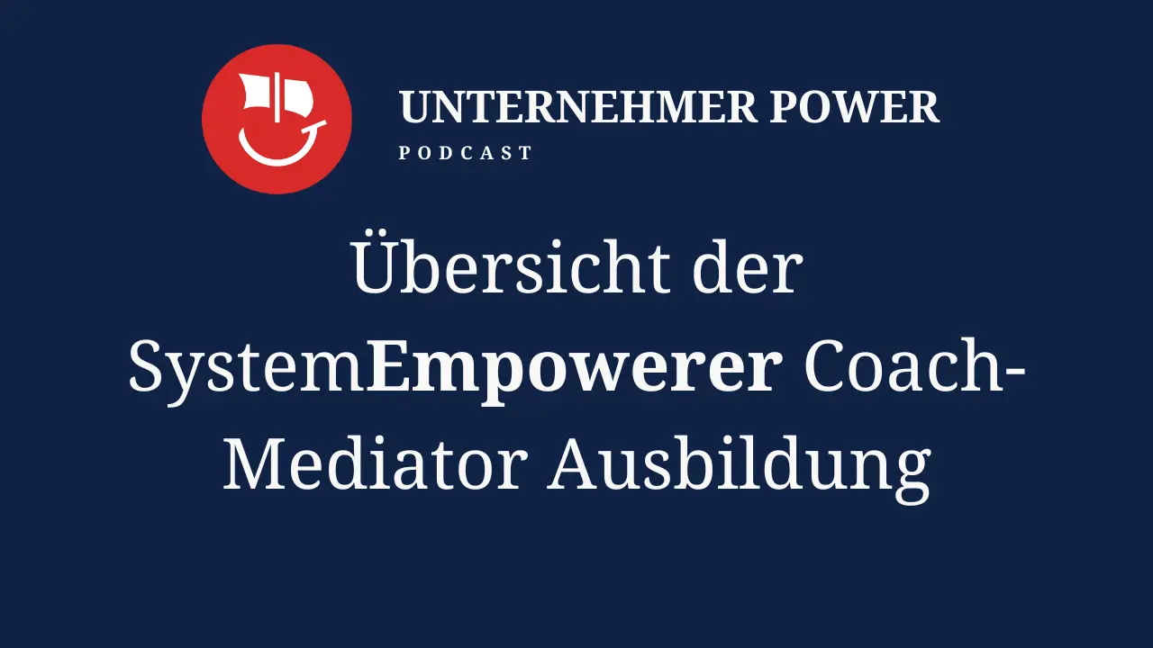 Übersicht der SystemEmpowerer Coach-Mediator Ausbildung - Sonderfolge